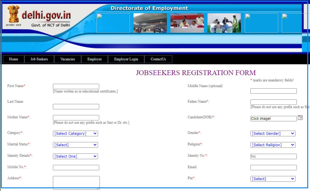 दिल्ली बेरोजगारी भत्ता ऑनलाइन अप्लाई कैसे करें Delhi Berojgari Bhatta ke liye Online apply kaise kare