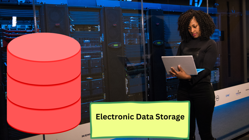 Applications of Computer in Business Electronic Data Storage
